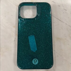 Loopy Case IPhone 14 Pro Max Emerald Sparkle